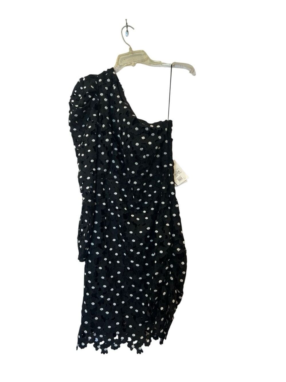 Bardot one shoulder lace dress Sz.6 NWT